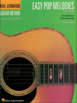 cover image of Easy Pop Melodies  (Songbook)